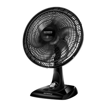 Ventilador de Mesa Mondial Super Power 6 Pás 40cm VSP-40-6B Preto 220v
