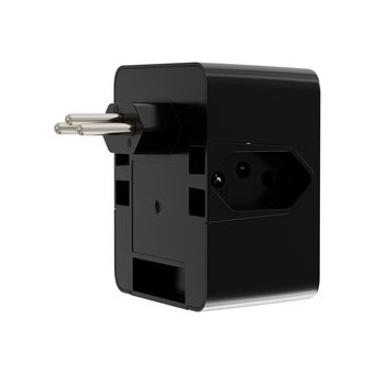 Protetor Elétrico iClamper Energia 3 Tomadas 2P+T 10A Preto